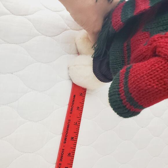 Vintage Crazy Mountain Imports Snowman Standing 13" Figurine Christmas Decor Red - Picture 7 of 9